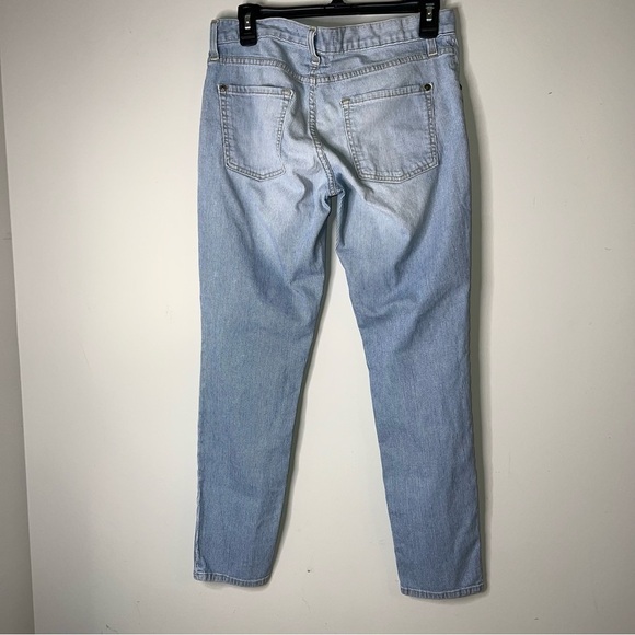 Vince Light Wash Trouser Drop Train Wreck Jeans - Picture 7 of 10